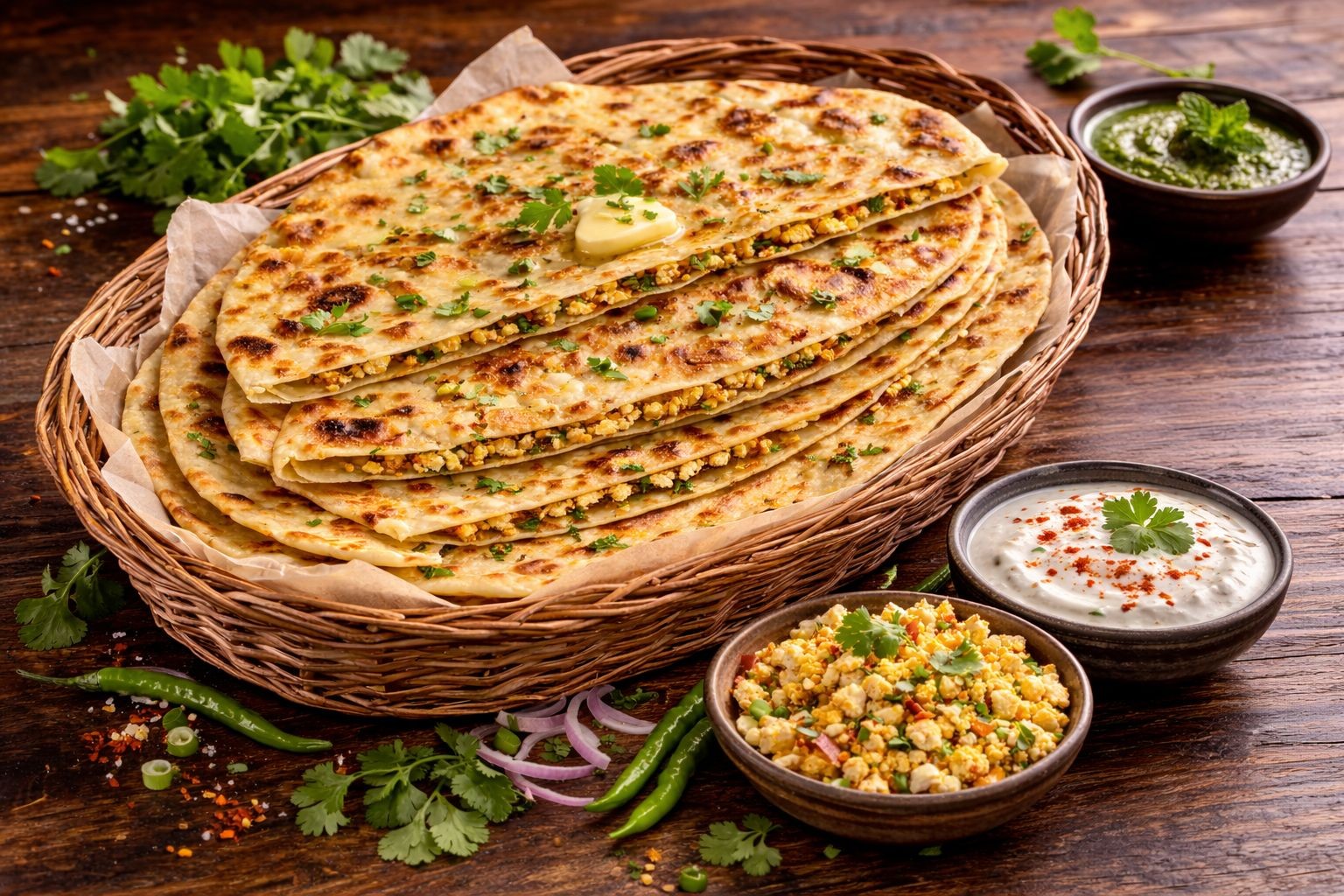 Paneer Parantha
